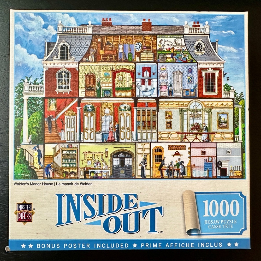 Inside Out Walden's Manor House Jigsaw Puzzle - 1000 Pieces